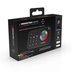 Flash Sale ✨ Monster Just Color It Up Wireless Mood Light WiFi Bridge Black 1 pk 🔥 -Minwax store online 0490fd5c de5f 4abf a05a 8a332fc52ace