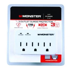 Flash Sale 🛒 Monster Just Power It Up 0 ft. L 3 outlets Surge Protector White 1200 J 😍 -Minwax store online 074b9d88 d8b7 43bf 9b1a 6f4da17c7d56