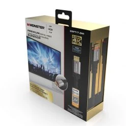 Brand new 💯 Monster Just Hook It Up 25 ft. L HDMI Cable With Ethernet 4K Ultra HD 🌟 -Minwax store online 0d6557c1 0946 4904 8c38 8709816f4443