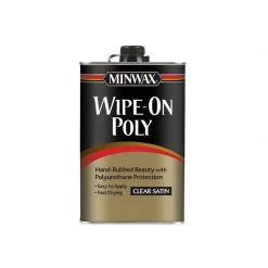 Outlet โญ Minwax Wipe-On Poly Satin Clear Polyurethane 1 pt โจ