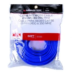 Buy ✨ Monster Just Hook It Up 50 ft. L Category 5E Networking Cable 🛒