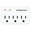 Flash Sale 🛒 Monster Just Power It Up 0 ft. L 3 outlets Surge Protector White 1200 J 😍 -Minwax store online 1f76725d d707 4b44 bd18 4e244664ea79