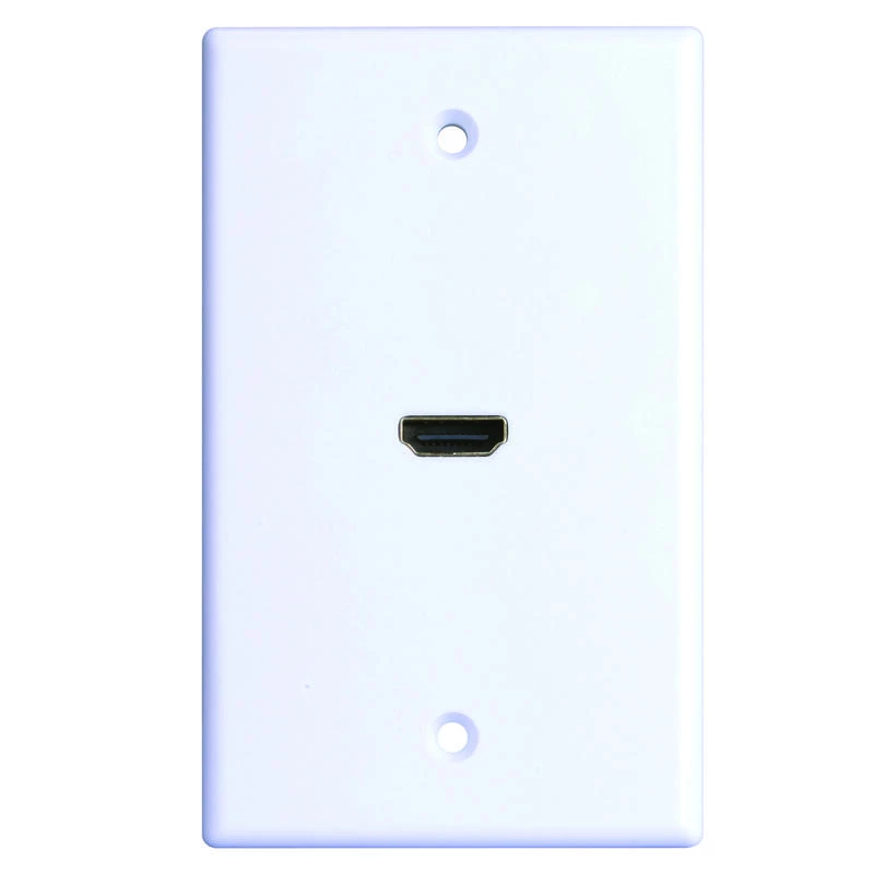 Coupon π Monster Just Hook It Up White 1 gang Plastic HDMI Wall Plate 1 pk π 3 Coupon π Monster Just Hook It Up White 1 gang Plastic HDMI Wall Plate 1 pk π