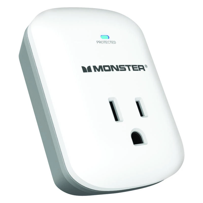 Best Sale ๐ Monster Just Power It Up 0 ft. L 1 outlets Surge Protector White 1200 J ๐ 4 Best Sale ๐ Monster Just Power It Up 0 ft. L 1 outlets Surge Protector White 1200 J ๐ - Image 2