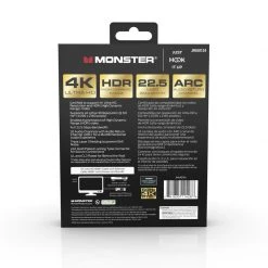 Top 10 🧨 Monster Just Hook It Up 12 ft. L HDMI Cable With Ethernet 4K Ultra HD 👍 -Minwax store online 2d5a1872 1bc7 4cc9 864e ae200f3f6144