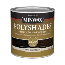 Coupon โ Minwax PolyShades Semi-Transparent Satin Classic Black Oil-Based Stain/Polyurethane Finish 0.5 pt ๐ 7 Coupon โ Minwax PolyShades Semi-Transparent Satin Classic Black Oil-Based Stain/Polyurethane Finish 0.5 pt ๐ -Minwax store online 30b88311 52bf 4125 9dec 89af1d9f60b7