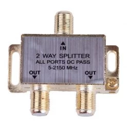 Deals 😀 Monster Just Hook It Up 2 Way Coax Splitter 75 ohm 2150 MHz 1 pk ✔️ -Minwax store online 315f1ddc c261 40db 88c5 0a5c2c79171a