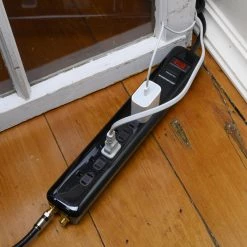 New 🎉 Monster Just Power It Up 6 ft. L 7 outlets Surge Protector Black 1080 J ⭐ -Minwax store online 319d9925 7f23 4297 89fe 381a06c794df