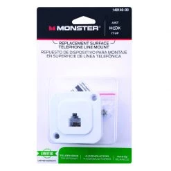 Brand new ๐ Monster Just Hook It Up 1-Jack Phone Jack Surface-Mount ๐ฏ