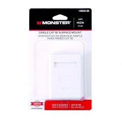 Best reviews of 😍 Monster Just Hook It Up Surface Mount Housing CAT 5E 🧨