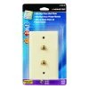 Hot Sale 🧨 Monster Just Hook It Up Ivory 1 gang Plastic Coaxial Wall Plate 1 pk ✨ -Minwax store online 37e85d36 6b51 4ad2 a68c 938f1968d28c
