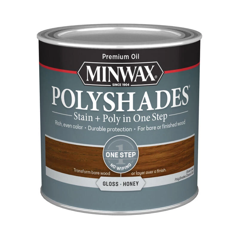 Buy ๐ Minwax PolyShades Semi-Transparent Gloss Honey Oil-Based Stain/Polyurethane Finish 0.5 pt โญ 4 Buy ๐ Minwax PolyShades Semi-Transparent Gloss Honey Oil-Based Stain/Polyurethane Finish 0.5 pt โญ - Image 2