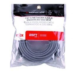 Discount ✨ Monster Just Hook It Up 25 ft. L Category 6 Networking Cable 💯