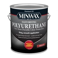 Budget ⭐ Minwax Gloss Clear Oil-Based Fast-Drying Polyurethane 1 gal 💯