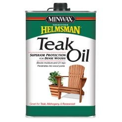 Wholesale 😀 Minwax Helmsman Transparent Clear Oil-Based Teak Oil 1 qt 🤩