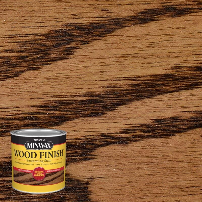 Best deal 🌟 Minwax Wood Finish Semi-Transparent Red Mahogany Oil-Based Penetrating Wood Stain 0.5 pt 💯 3 Best deal 🌟 Minwax Wood Finish Semi-Transparent Red Mahogany Oil-Based Penetrating Wood Stain 0.5 pt 💯
