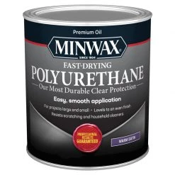 Best reviews of โค๏ธ Minwax Satin Clear Oil-Based Fast-Drying Polyurethane 1 qt ๐ฅ