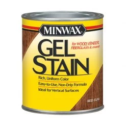 Discount 🌟 Minwax Gel Stain Semi-Transparent Red Elm Oil-Based Gel Stain 1 qt 🎉