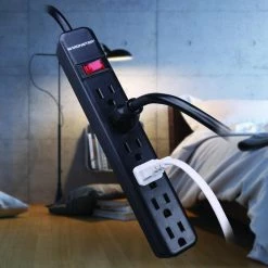 Budget 🧨 Monster Just Power It Up 2 ft. L 6 outlets Surge Protector Black 400 J ✨ -Minwax store online 52ec3b38 9f9d 4d87 afb4 e3c282b3077c