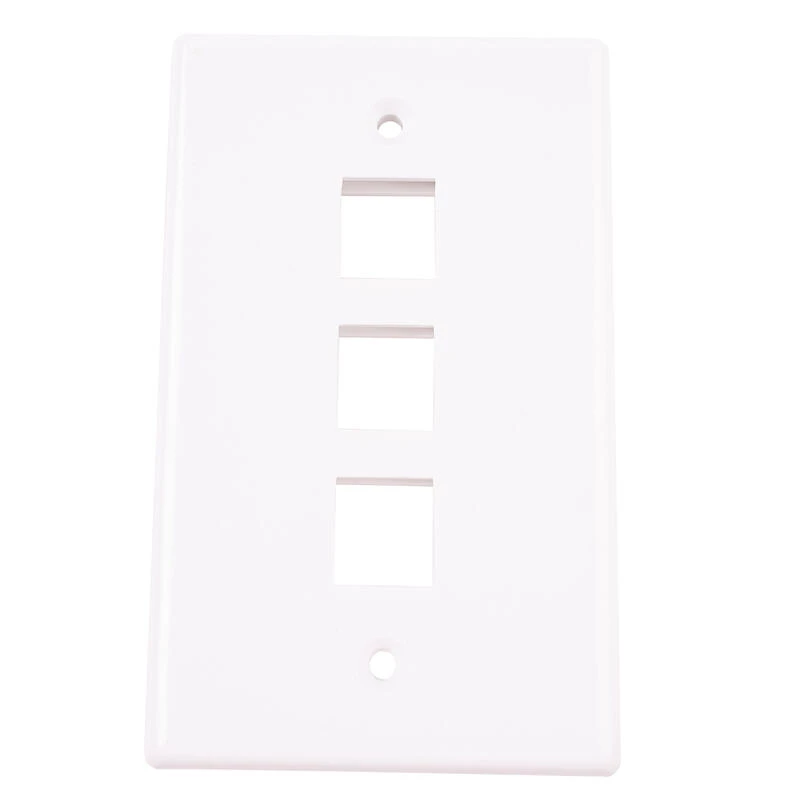 Wholesale ๐ Monster Just Hook It Up White 3 gang Plastic Keystone Wall Plate 1 pk ๐ 4 Wholesale ๐ Monster Just Hook It Up White 3 gang Plastic Keystone Wall Plate 1 pk ๐ - Image 2