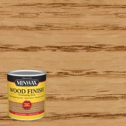 Best Pirce 🎁 Minwax Wood Finish Semi-Transparent Golden Oak Oil-Based Penetrating Wood Stain 1 qt ⌛
