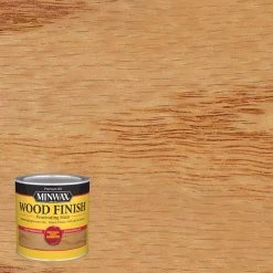 Deals ⌛ Minwax Wood Finish Semi-Transparent Golden Pecan Oil-Based Penetrating Wood Stain 0.5 pt 😍