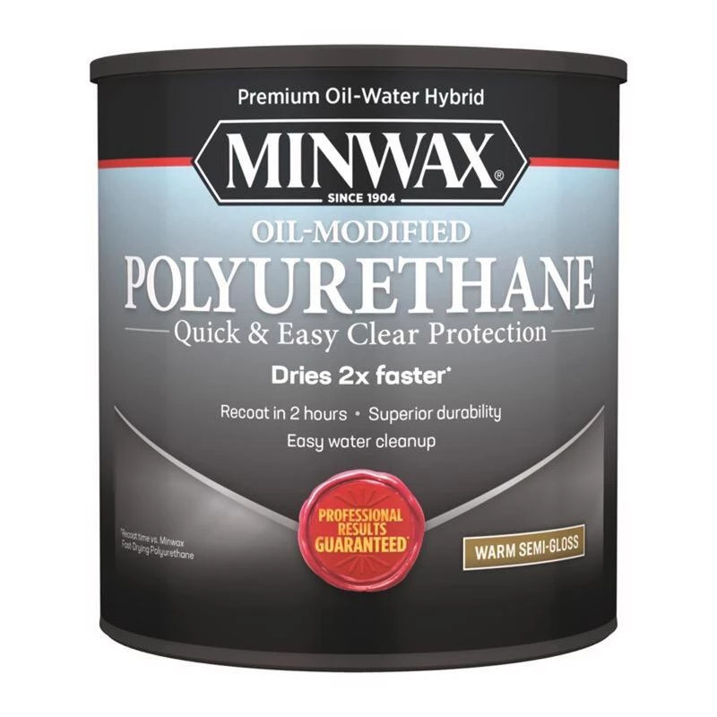 Best deal π€© Minwax Water Based Oil-Modified Polyurethane Semi-Gloss Clear Oil-Modified Polyurethane 1 qt π 3 Best deal π€© Minwax Water Based Oil-Modified Polyurethane Semi-Gloss Clear Oil-Modified Polyurethane 1 qt π