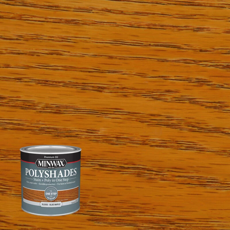 Wholesale ๐คฉ Minwax PolyShades Semi-Transparent Gloss Olde Maple Oil-Based Stain/Polyurethane Finish 0.5 pt โ 3 Wholesale ๐คฉ Minwax PolyShades Semi-Transparent Gloss Olde Maple Oil-Based Stain/Polyurethane Finish 0.5 pt โ