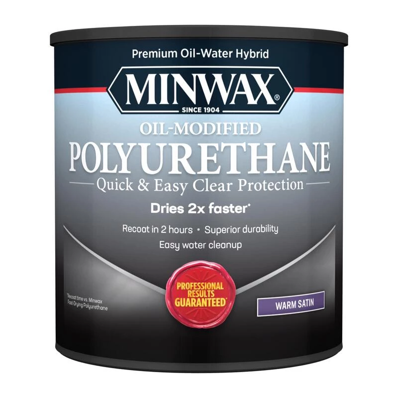 Best Pirce π Minwax Water Based Oil-Modified Polyurethane Satin Clear Oil-Modified Polyurethane 1 qt π 4 Best Pirce π Minwax Water Based Oil-Modified Polyurethane Satin Clear Oil-Modified Polyurethane 1 qt π - Image 2