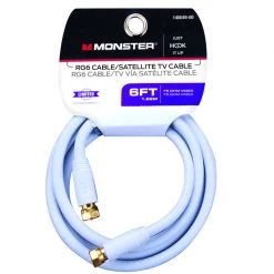 Best reviews of 🧨 Monster Just Hook it Up 6 ft. Video Coaxial Cable ⭐