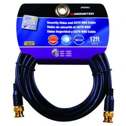Best reviews of 🤩 Monster Just Hook It Up 12 ft. L Security Video and CCTV BNC Cable BNC 🛒