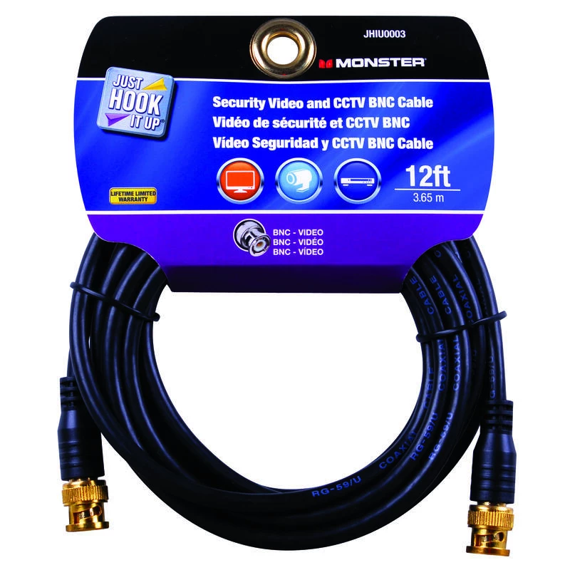 Best reviews of 🤩 Monster Just Hook It Up 12 ft. L Security Video and CCTV BNC Cable BNC 🛒 3 Best reviews of 🤩 Monster Just Hook It Up 12 ft. L Security Video and CCTV BNC Cable BNC 🛒