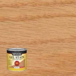 Best reviews of 👏 Minwax Gel Stain Semi-Transparent Honey Maple Oil-Based Gel Stain 0.5 pt 😀