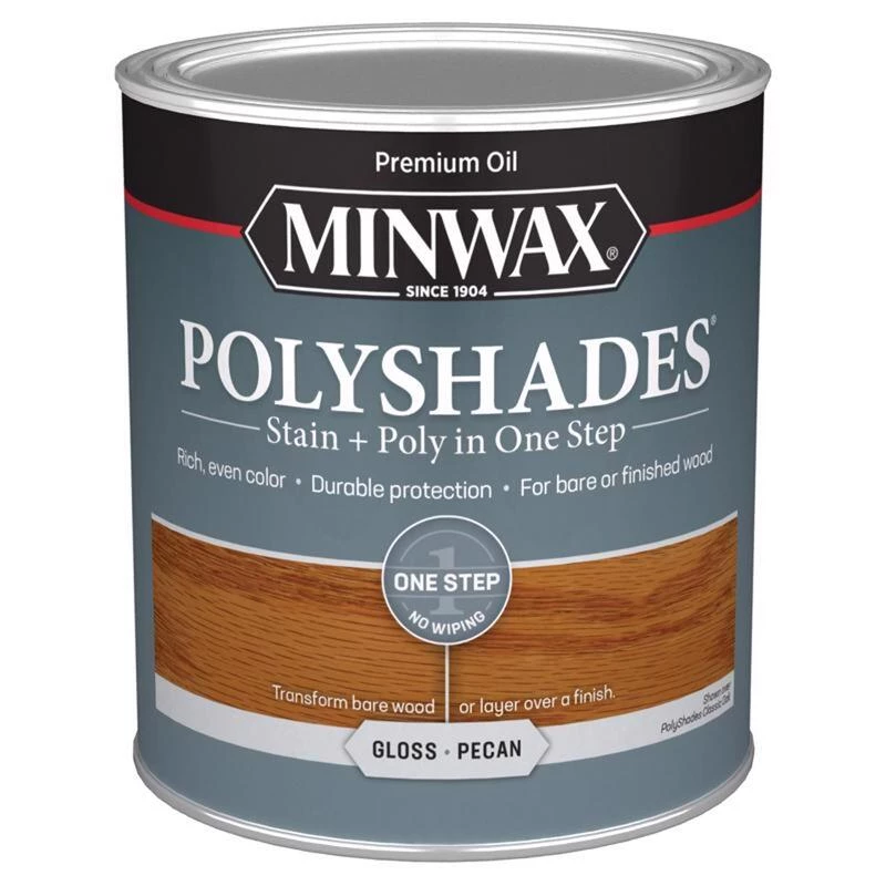 Best reviews of ๐คฉ Minwax PolyShades Semi-Transparent Gloss Pecan Oil-Based Stain/Polyurethane Finish 1 qt ๐ 4 Best reviews of ๐คฉ Minwax PolyShades Semi-Transparent Gloss Pecan Oil-Based Stain/Polyurethane Finish 1 qt ๐ - Image 2