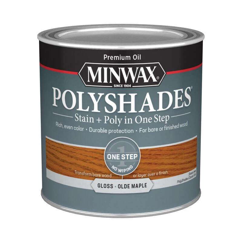 Wholesale ๐คฉ Minwax PolyShades Semi-Transparent Gloss Olde Maple Oil-Based Stain/Polyurethane Finish 0.5 pt โ 4 Wholesale ๐คฉ Minwax PolyShades Semi-Transparent Gloss Olde Maple Oil-Based Stain/Polyurethane Finish 0.5 pt โ - Image 2