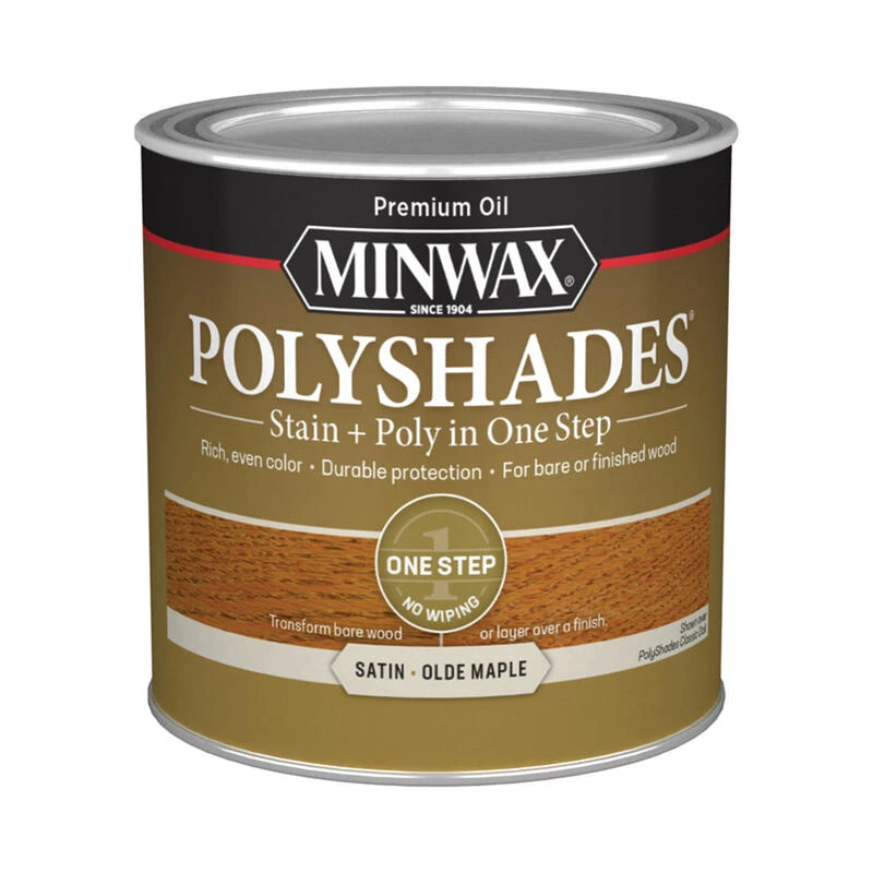 Best Pirce ๐ฅ Minwax PolyShades Semi-Transparent Satin Olde Maple Oil-Based Stain/Polyurethane Finish 0.5 pt โ๏ธ 4 Best Pirce ๐ฅ Minwax PolyShades Semi-Transparent Satin Olde Maple Oil-Based Stain/Polyurethane Finish 0.5 pt โ๏ธ - Image 2