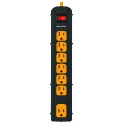 Brand new ✨ Monster Just Power It Up 4 ft. L 7 outlets Power Strip Black 🔥