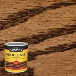 Brand new ❤️ Minwax Wood Finish Semi-Transparent Red Mahogany Oil-Based Penetrating Wood Stain 1 qt ✔️