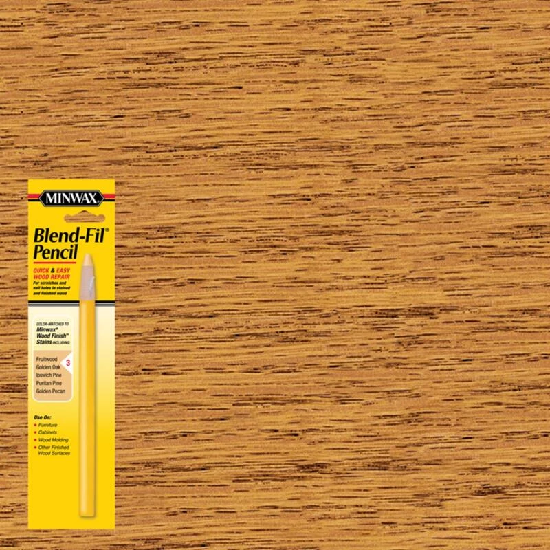 Cheap ๐ Minwax Blend-Fil No.3 Fruitwood, Golden Oak, Golden Pecan, Pine, Puritan Wood Pencil 0.8 oz โค๏ธ 3 Cheap ๐ Minwax Blend-Fil No.3 Fruitwood, Golden Oak, Golden Pecan, Pine, Puritan Wood Pencil 0.8 oz โค๏ธ