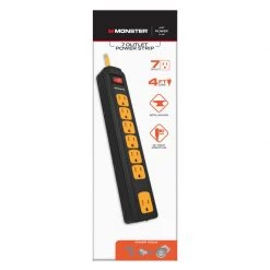 Brand new ✨ Monster Just Power It Up 4 ft. L 7 outlets Power Strip Black 🔥 -Minwax store online 7b4ff788 cd0d 4194 9f6e edbba4ca5ee4