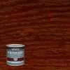 Best deal 👏 Minwax PolyShades Semi-Transparent Gloss Bombay Mahogany Stain/Polyurethane Finish 0.5 pt 🤩