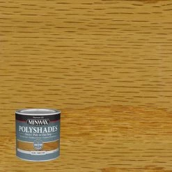 Best deal ✔️ Minwax PolyShades Semi-Transparent Gloss Honey Pine Oil-Based Stain/Polyurethane Finish 0.5 pt 🛒