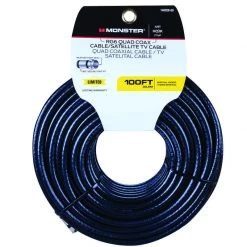 Discount 🌟 Monster Just Hook It Up 100 ft. Weatherproof Video Coaxial Cable 💯