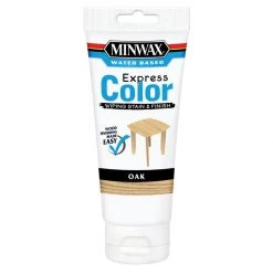 Wholesale ✨ Minwax Express Color Semi-Transparent Oak Water-Based Acrylic Wiping Stain and Finish 6 oz ⭐