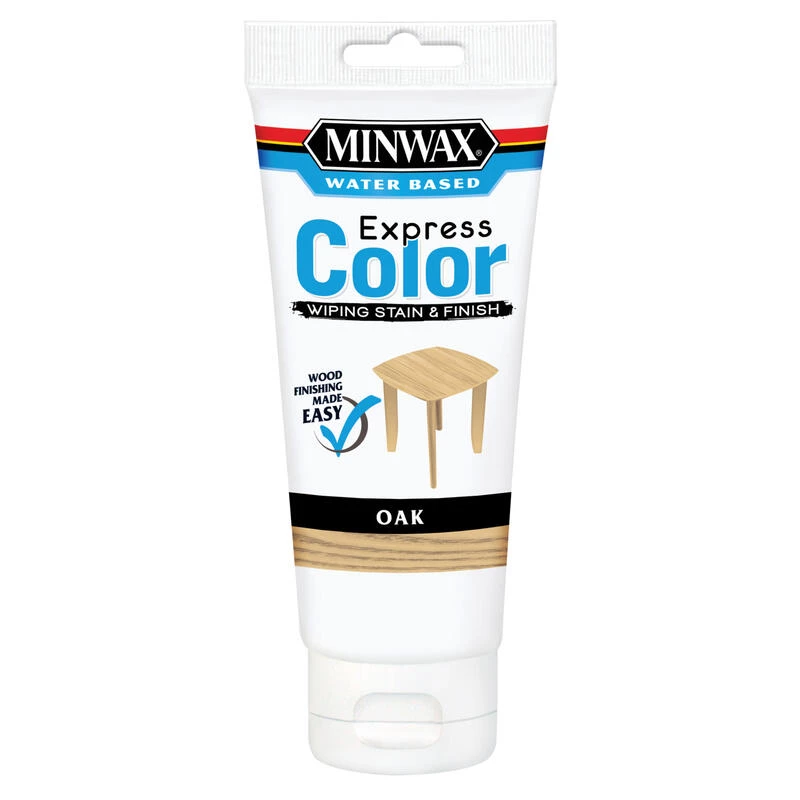 Wholesale ✨ Minwax Express Color Semi-Transparent Oak Water-Based Acrylic Wiping Stain and Finish 6 oz ⭐ 3 Wholesale ✨ Minwax Express Color Semi-Transparent Oak Water-Based Acrylic Wiping Stain and Finish 6 oz ⭐