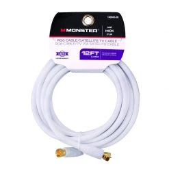Flash Sale 🧨 Monster Just Hook It Up 12 ft. Video Coaxial Cable 🔥