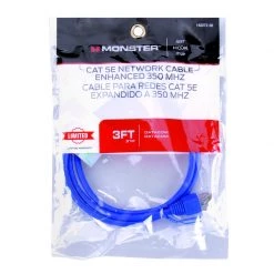 Coupon 🔔 Monster Just Hook It Up 3 ft. L Category 5E Networking Cable 🎉