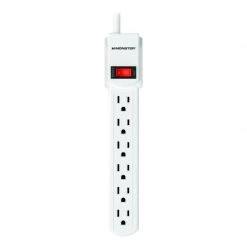 Wholesale 👏 Monster Just Power It Up 3 ft. L 6 outlets Power Strip White ⭐