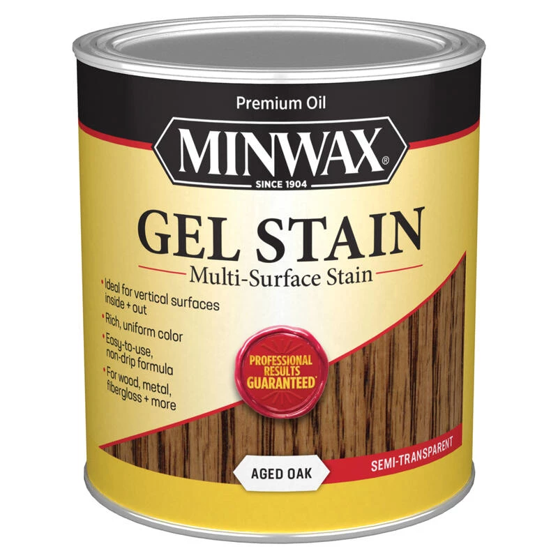 Deals ⭐ Minwax Gel Stain Semi-Transparent Aged Oak Oil-Based Gel Stain 1 qt ⌛ 4 Deals ⭐ Minwax Gel Stain Semi-Transparent Aged Oak Oil-Based Gel Stain 1 qt ⌛ - Image 2