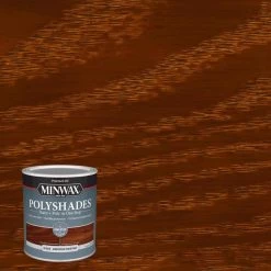 Best Pirce 🌟 Minwax PolyShades Semi-Transparent Gloss American Chestnut Stain/Polyurethane Finish 1 qt 👏
